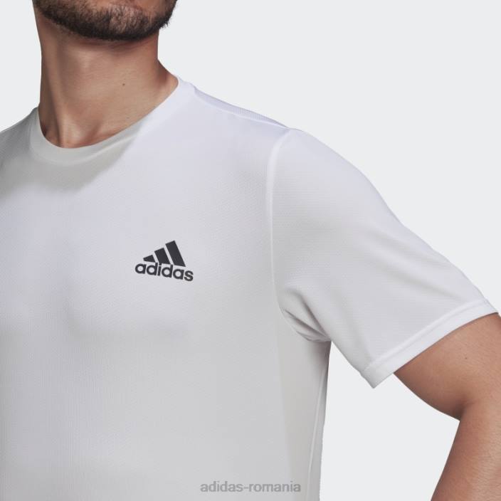 Adidas aeroready conceput pentru mișcare tee alb bărbați alb 2JBN5137