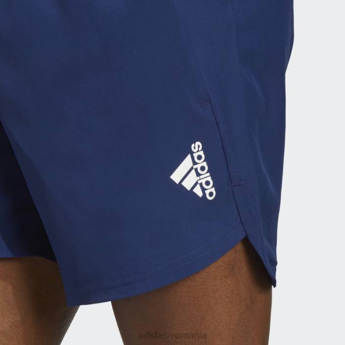 Adidas aeroready conceput pentru pantaloni scurți de mișcare albastru închis bărbați albastru închis/alb 2JBN5071