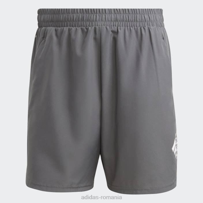 Adidas aeroready gri conceput pentru pantaloni scurți de mișcare bărbați gri/alb 2JBN5045