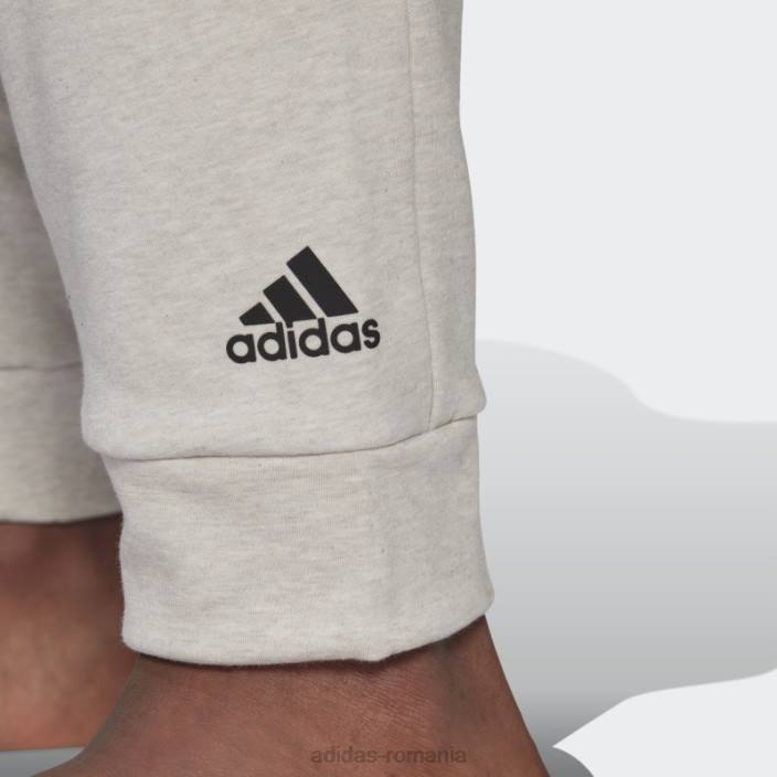 Adidas aeroready pantaloni de antrenament fleece yoga cald 7/8 gri bărbați gri 2JBN7370