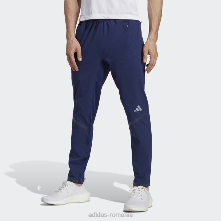 Adidas albastru închis conceput pentru antrenamentul pantalonilor de antrenament cordura bărbați albastru inchis 2JBN5219