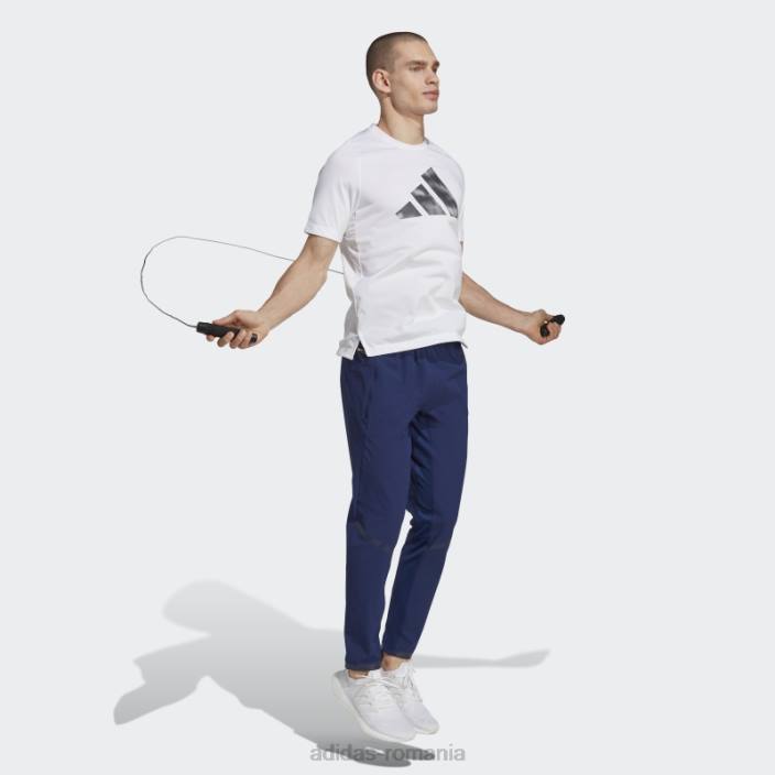 Adidas albastru închis conceput pentru antrenamentul pantalonilor de antrenament cordura bărbați albastru inchis 2JBN5219