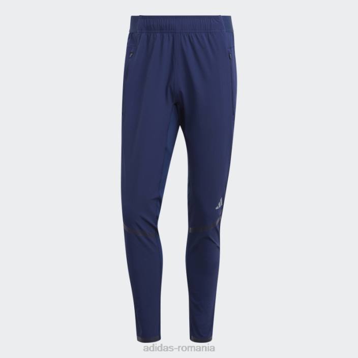 Adidas albastru închis conceput pentru antrenamentul pantalonilor de antrenament cordura bărbați albastru inchis 2JBN5219