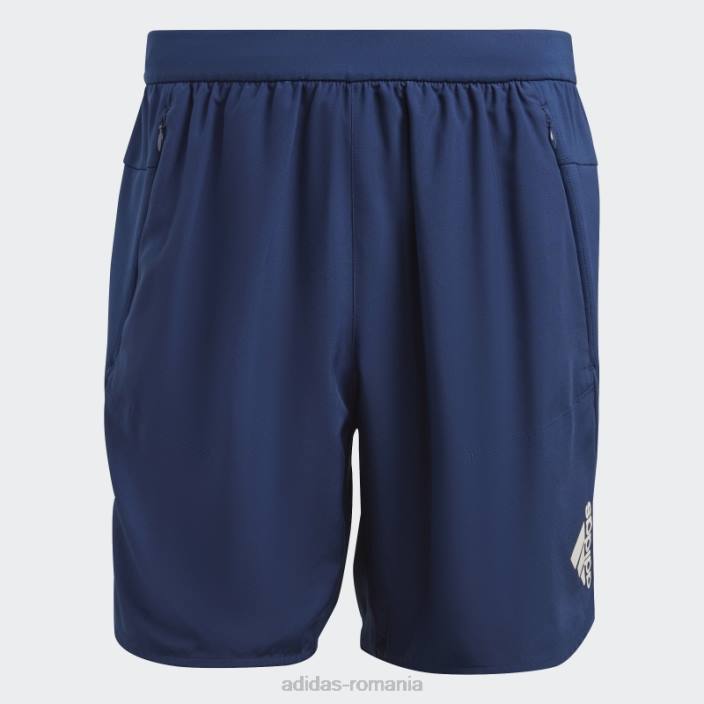 Adidas albastru închis conceput pentru pantaloni scurți de antrenament bărbați albastru inchis 2JBN1043