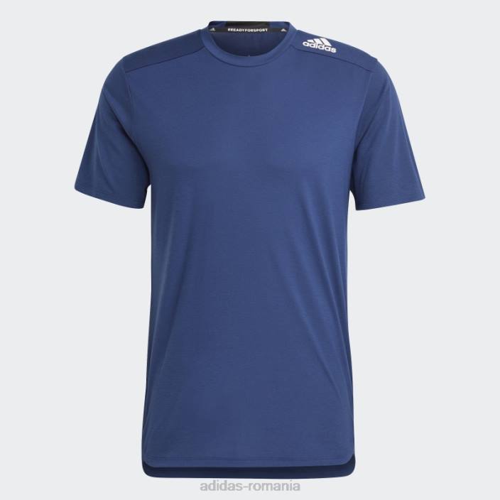 Adidas albastru închis conceput pentru tricou de antrenament bărbați albastru inchis 2JBN5723