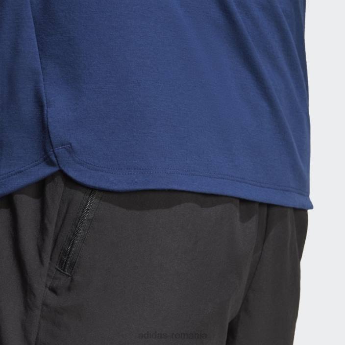 Adidas albastru închis conceput pentru tricou de antrenament bărbați albastru inchis 2JBN5723