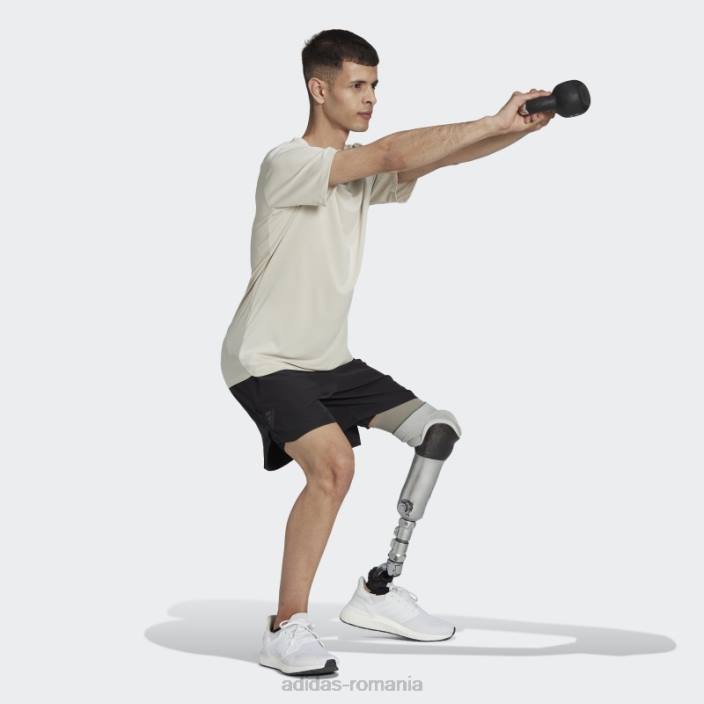 Adidas aluminiu proiectat 4 antrenament heat.rdy hiit tricou bărbați aluminiu 2JBN14800