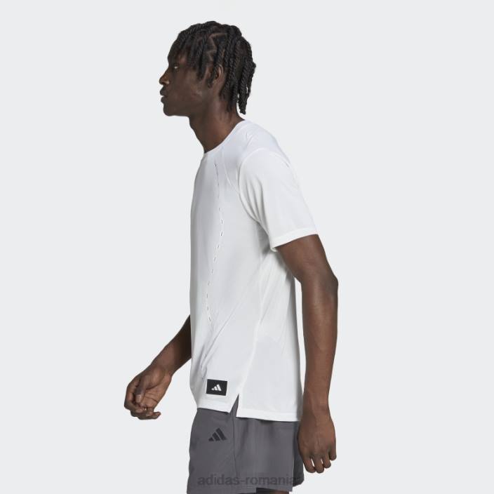 Adidas cel mai bun tricou de antrenament adi alb bărbați alb 2JBN13820