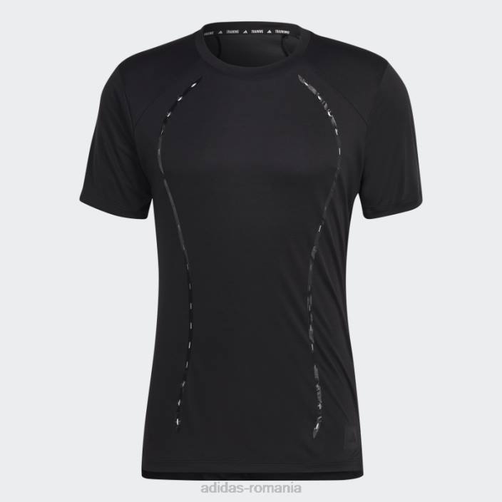 Adidas cel mai bun tricou de antrenament adi negru adidas bărbați negru 2JBN5778
