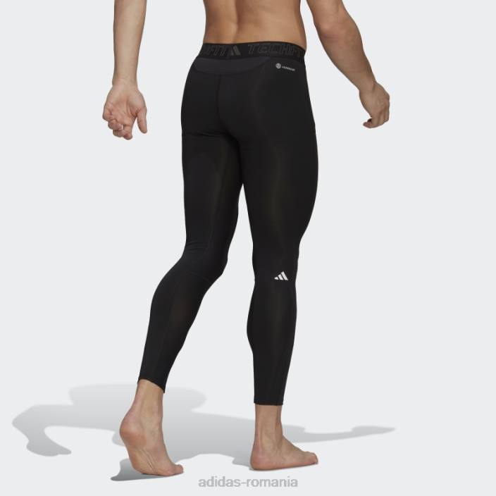 Adidas colanți lungi de antrenament negri techfit aeroready bărbați negru 2JBN760