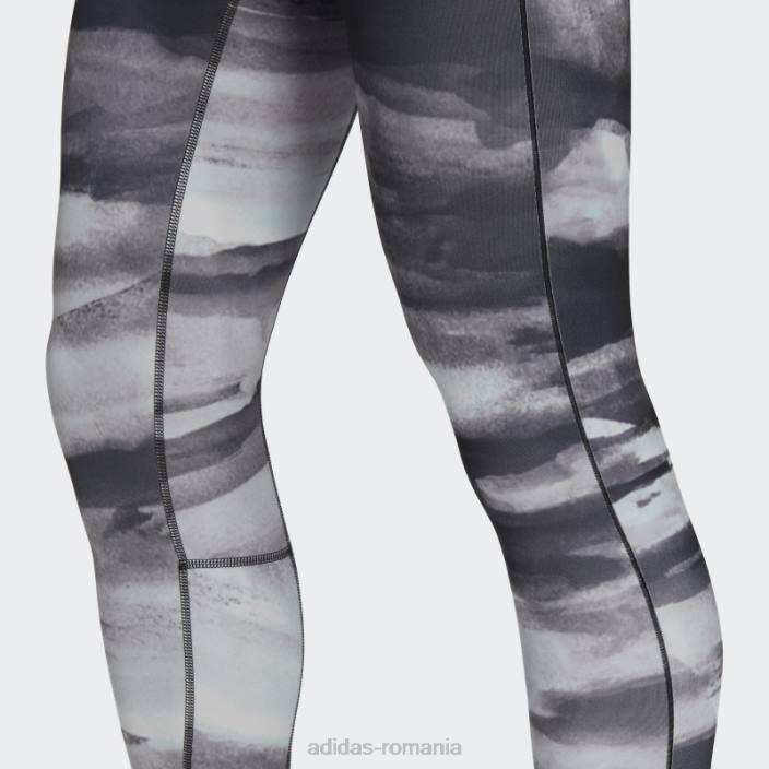 Adidas colanti de antrenament yoga cu imprimeu multicolor adidas bărbați multicolor 2JBN7281