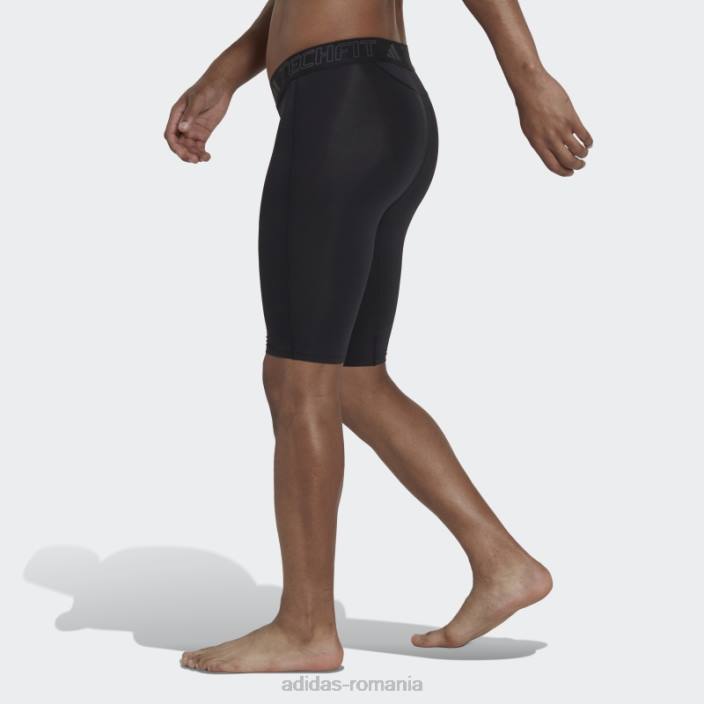 Adidas colanti negri de antrenament techfit bărbați negru 2JBN6395