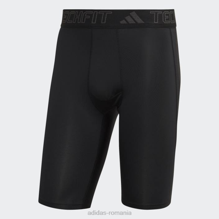 Adidas colanti negri de antrenament techfit bărbați negru 2JBN6395