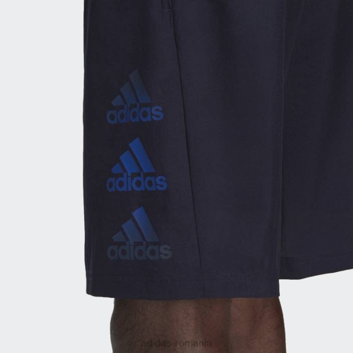 Adidas conceput pentru a muta logo-ul pantalonilor scurți de cerneală moda bărbați cerneală 2JBN7249