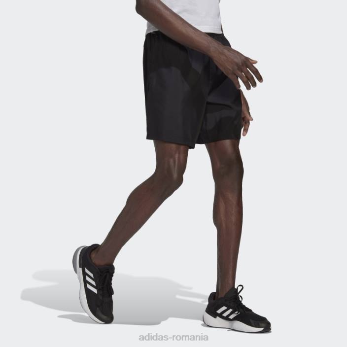 Adidas conceput pentru a muta pantaloni scurți cu logo negru bărbați negru 2JBN14642