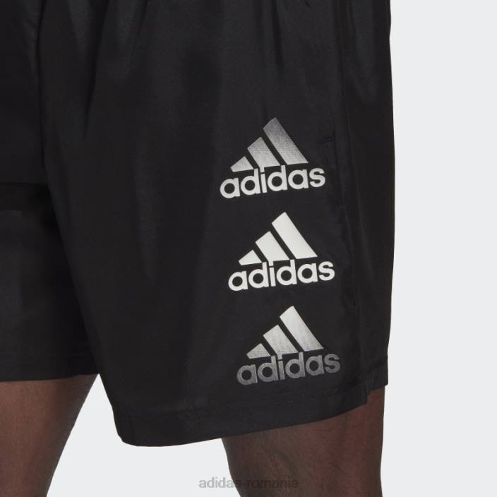 Adidas conceput pentru a muta pantaloni scurți cu logo negru bărbați negru 2JBN14642