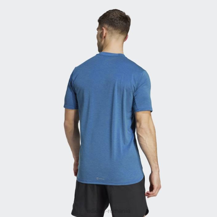Adidas conceput pentru antrenament aeroready hiit color-shift tricou de antrenament albastru adidas bărbați albastru/mentă 2JBN5208