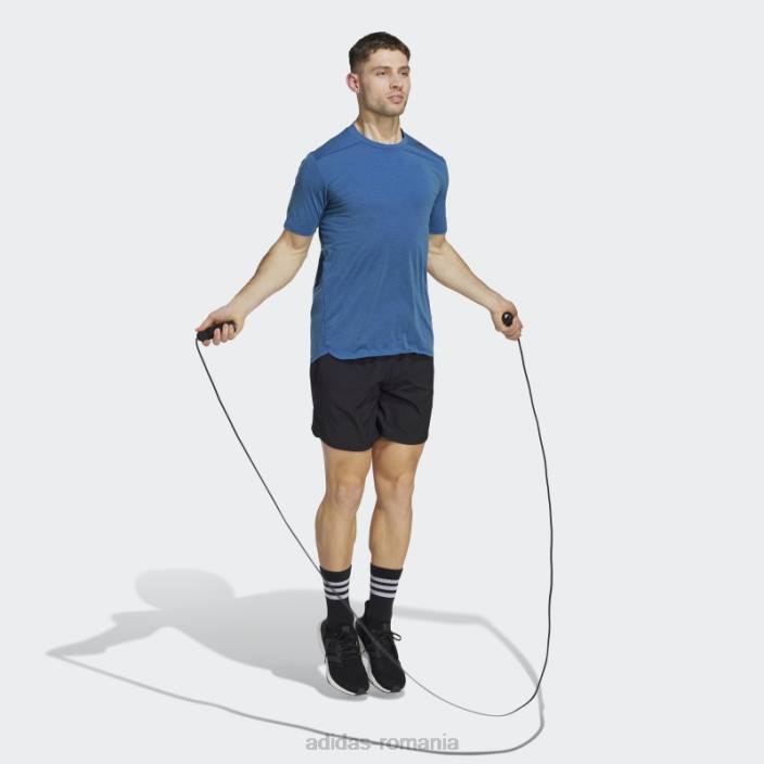 Adidas conceput pentru antrenament aeroready hiit tricou de antrenament cu schimbare de culoare albastru bărbați albastru/mentă 2JBN13994