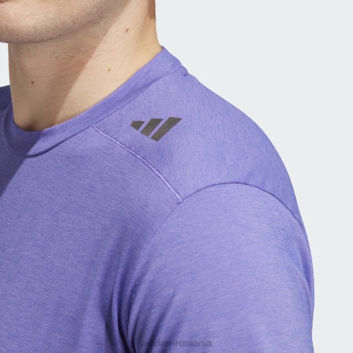 Adidas conceput pentru antrenament aeroready hiit tricou de antrenament cu schimbare de culoare violet rush adidas bărbați papură violet 2JBN14406