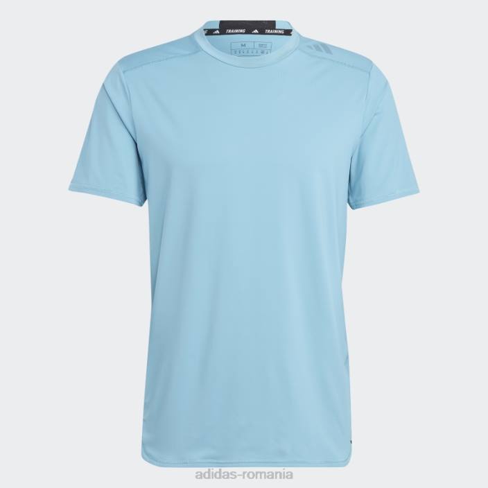 Adidas conceput pentru antrenament cordura antrenament tricou albastru adidas bărbați albastru 2JBN5178