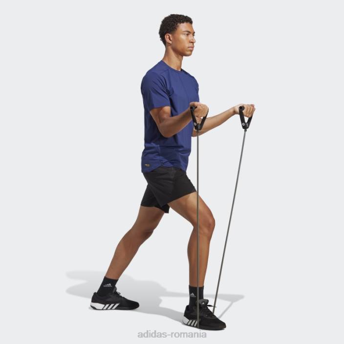 Adidas conceput pentru antrenament cordura tricou de antrenament albastru închis bărbați albastru inchis 2JBN5210