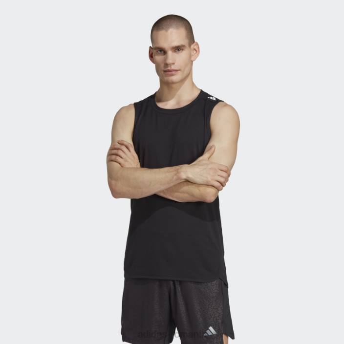 Adidas conceput pentru antrenament, maiou negru bărbați negru 2JBN13843