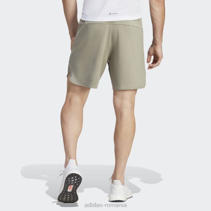 Adidas conceput pentru antrenament pantaloni scurți argintiu pebble adidas bărbați pietricica de argint 2JBN14508