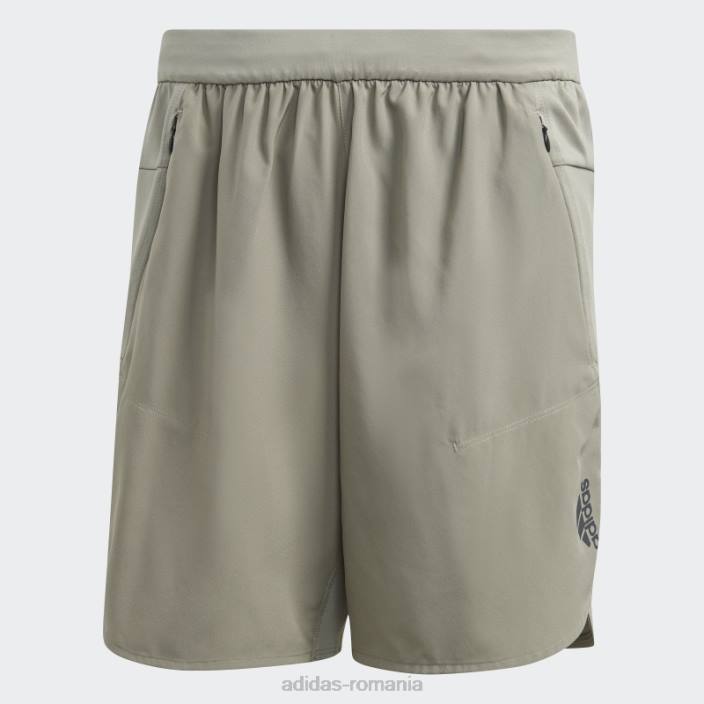 Adidas conceput pentru antrenament pantaloni scurți argintiu pebble adidas bărbați pietricica de argint 2JBN14508