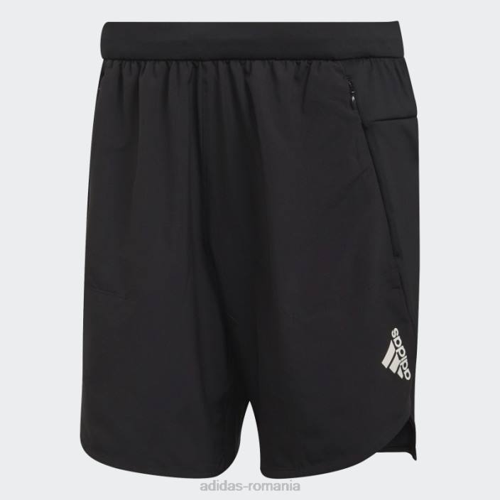 Adidas conceput pentru antrenament pantaloni scurți negri bărbați negru 2JBN836