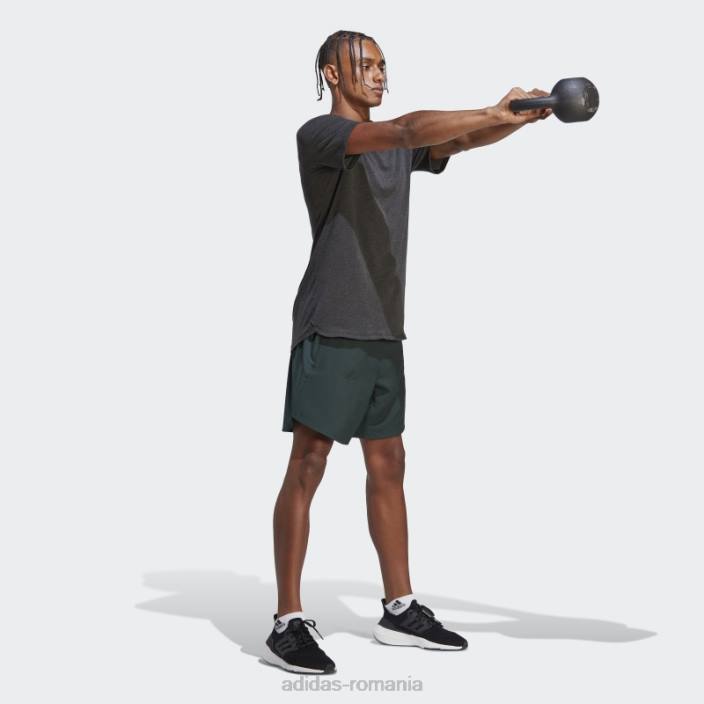 Adidas conceput pentru antrenament pantaloni scurți verzi bărbați verde/măslin 2JBN14612