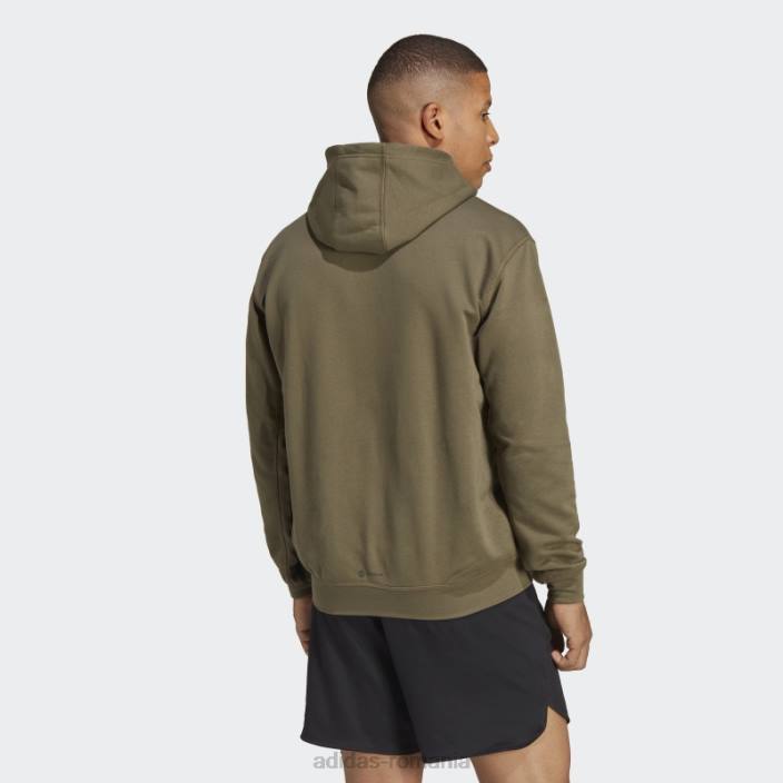 Adidas conceput pentru antrenament pro series hiit hanorac organizat de cody rigsby olive fashion bărbați măsline 2JBN3620