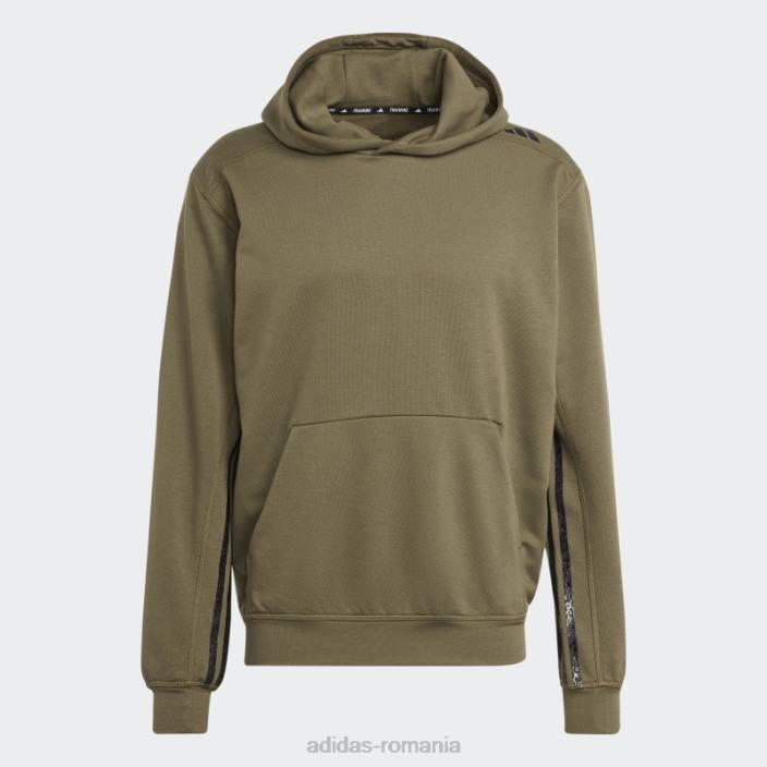 Adidas conceput pentru antrenament pro series hiit hanorac organizat de cody rigsby olive fashion bărbați măsline 2JBN3620