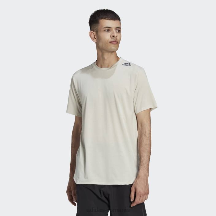 Adidas conceput pentru antrenament tricou adidas aluminiu bărbați aluminiu 2JBN14772