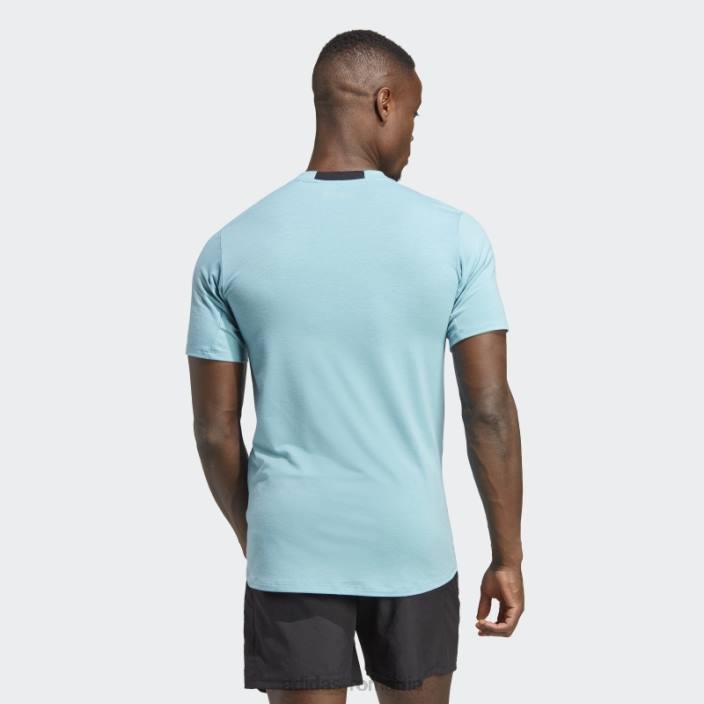 Adidas conceput pentru antrenament tricou albastru bărbați albastru 2JBN6122