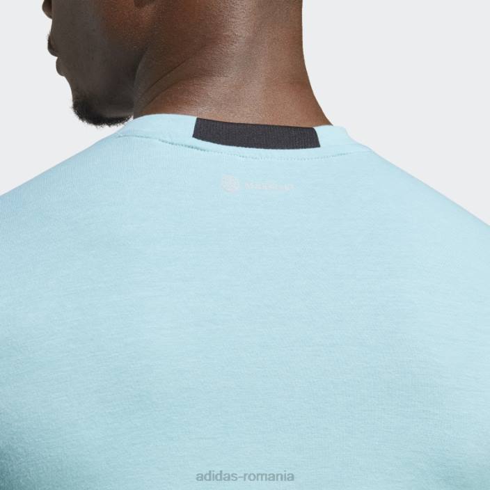 Adidas conceput pentru antrenament tricou albastru bărbați albastru 2JBN6122