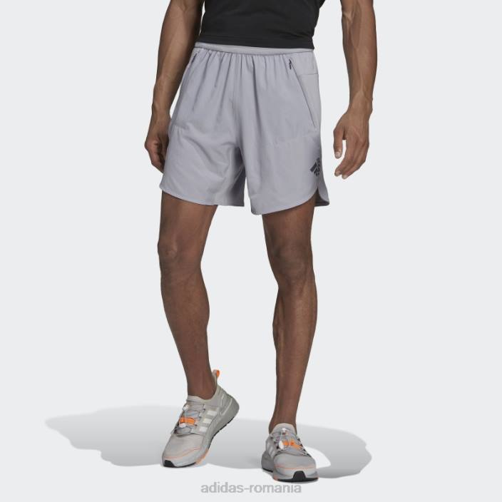 Adidas concepute pentru antrenament pantaloni scurți adidas argintii bărbați argint 2JBN7182