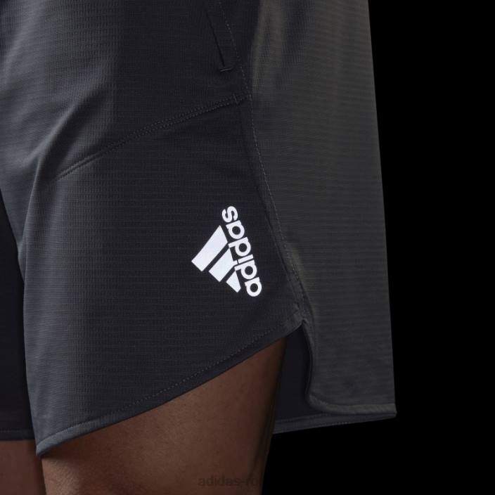 Adidas concepute pentru antrenamentul cald.rdy hiit pantaloni scurți gri bărbați gri 2JBN7369