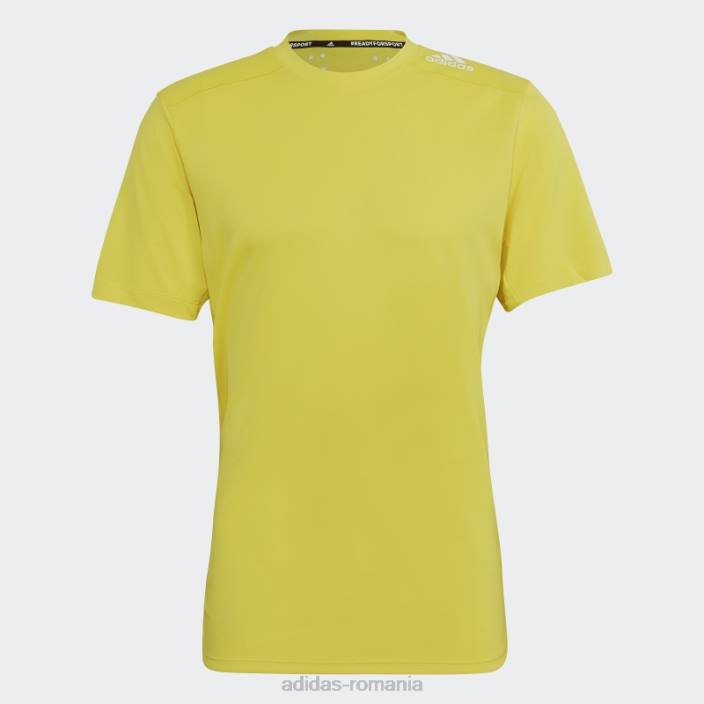 Adidas concepute pentru antrenamentul cald.rdy hiit tee galben adidas bărbați galben 2JBN7218