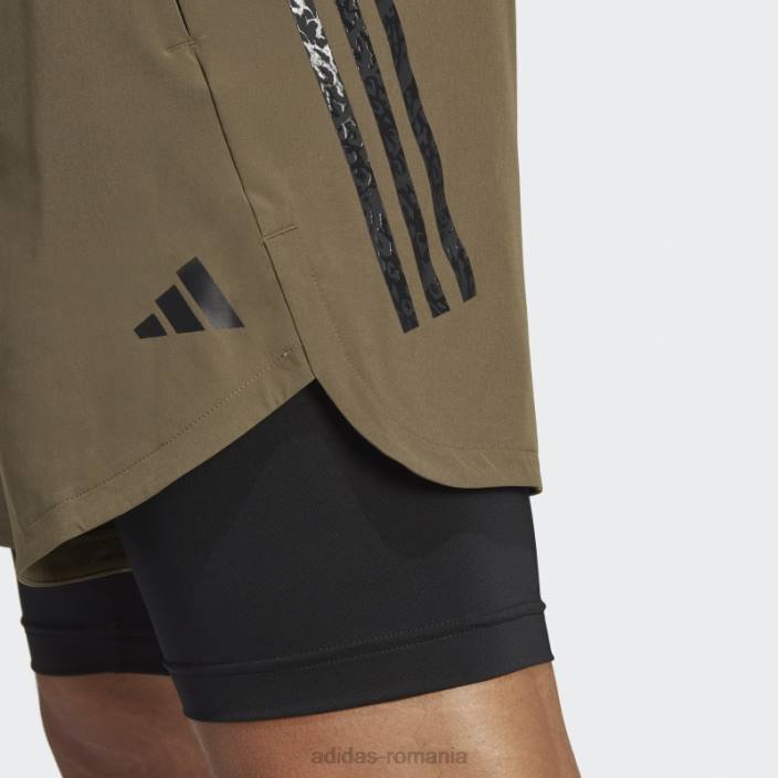 Adidas concepute pentru antrenamentul de pantaloni scurți hiit din seria pro, pregătiți de cody rigsby olive adidas bărbați măsline 2JBN906
