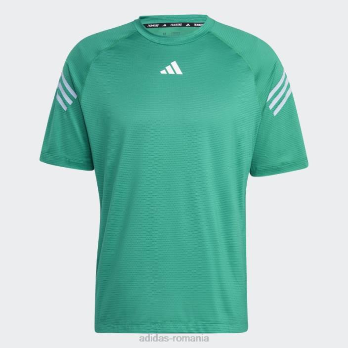 Adidas curte verde tren icons tricou de antrenament adidas bărbați verde curte 2JBN5733