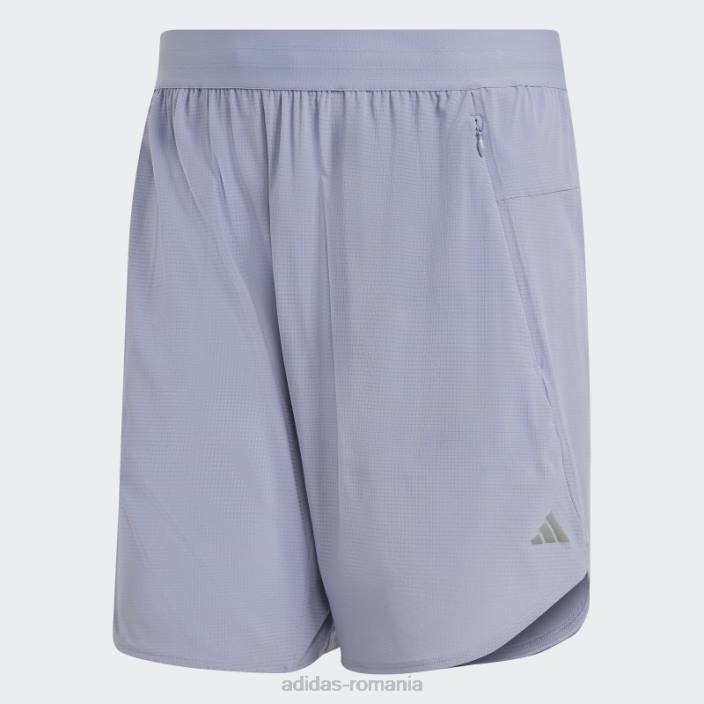 Adidas elegant conceput pentru antrenament hiit pantaloni scurți de antrenament violet argintiu adidas bărbați violet argintiu 2JBN5196