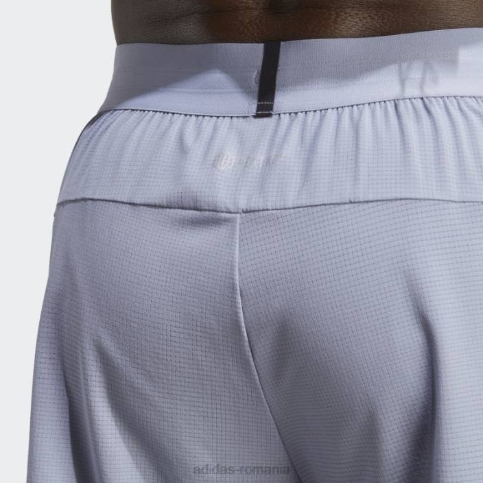 Adidas elegant conceput pentru antrenament hiit pantaloni scurți de antrenament violet argintiu adidas bărbați violet argintiu 2JBN5196