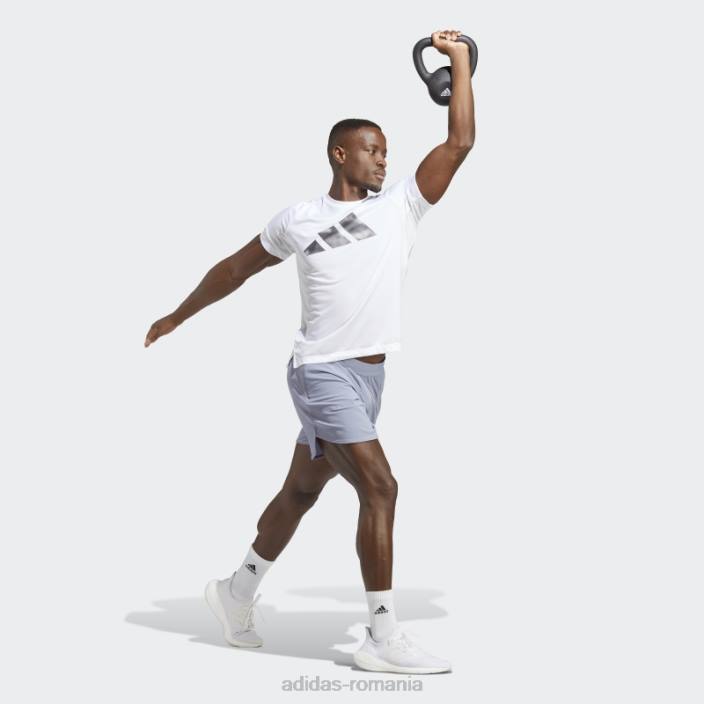 Adidas fierbinte concepute pentru antrenament hiit pantaloni scurți de antrenament violet argintiu adidas bărbați violet argintiu 2JBN882