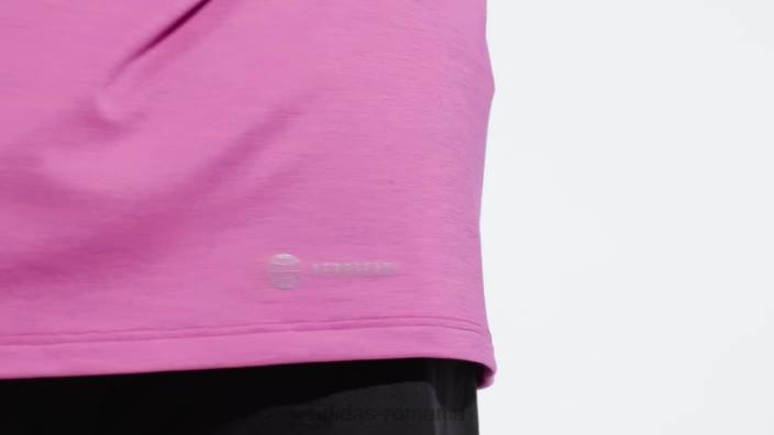 Adidas fucsia conceput pentru antrenament aeroready hiit tricou de antrenament cu schimbare de culoare bărbați fucsie 2JBN5327