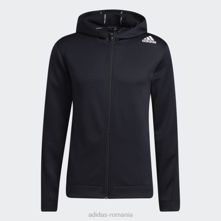 Adidas geaca neagra aeromotion adidas bărbați negru 2JBN6465