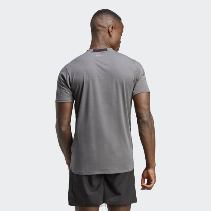Adidas gri conceput pentru tricou de antrenament bărbați gri 2JBN5272