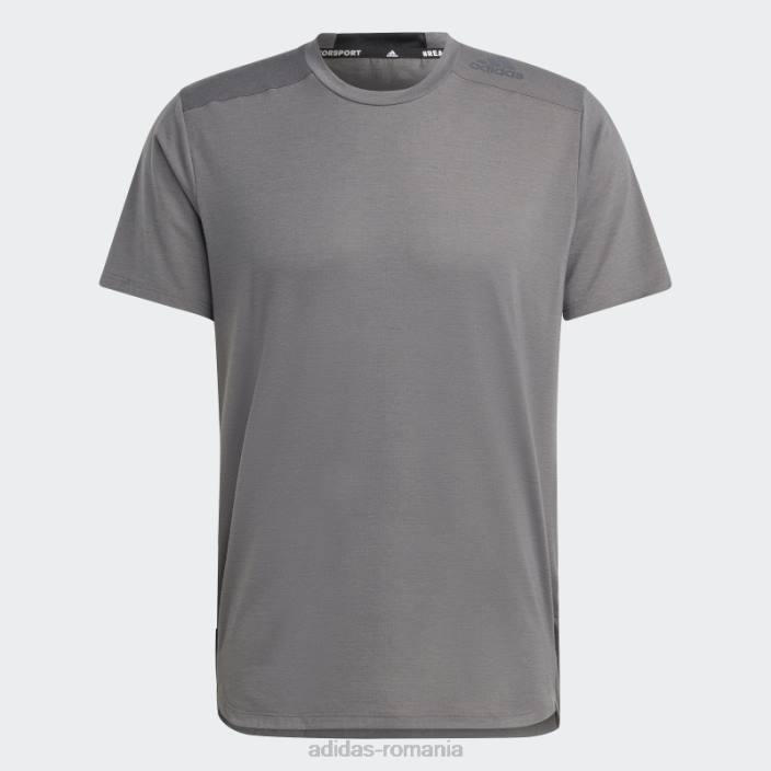 Adidas gri conceput pentru tricou de antrenament bărbați gri 2JBN5272