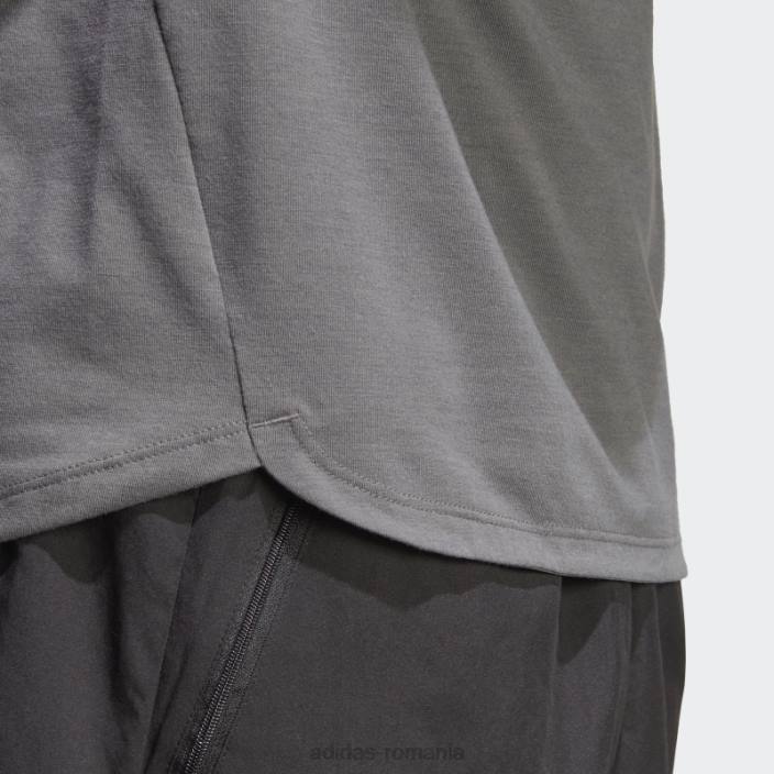 Adidas gri conceput pentru tricou de antrenament bărbați gri 2JBN5272