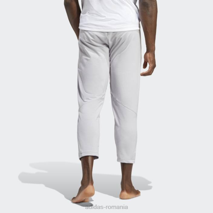Adidas gri deschis gri deschis pentru antrenament pantaloni de antrenament yoga 7/8 adidas bărbați erica gri deschis 2JBN5283