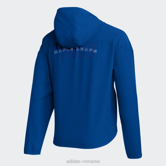 Adidas hanorac albastru cu strat de frunze de arțar bărbați albastru/alb/nhl-tml-522 2JBN5483